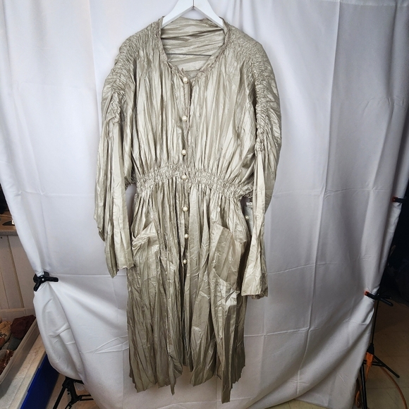 linda lundstrom Jackets & Blazers - Linda Lundstrom fortuny ankle raincoat vintage jacket XS(fits big) BNWT